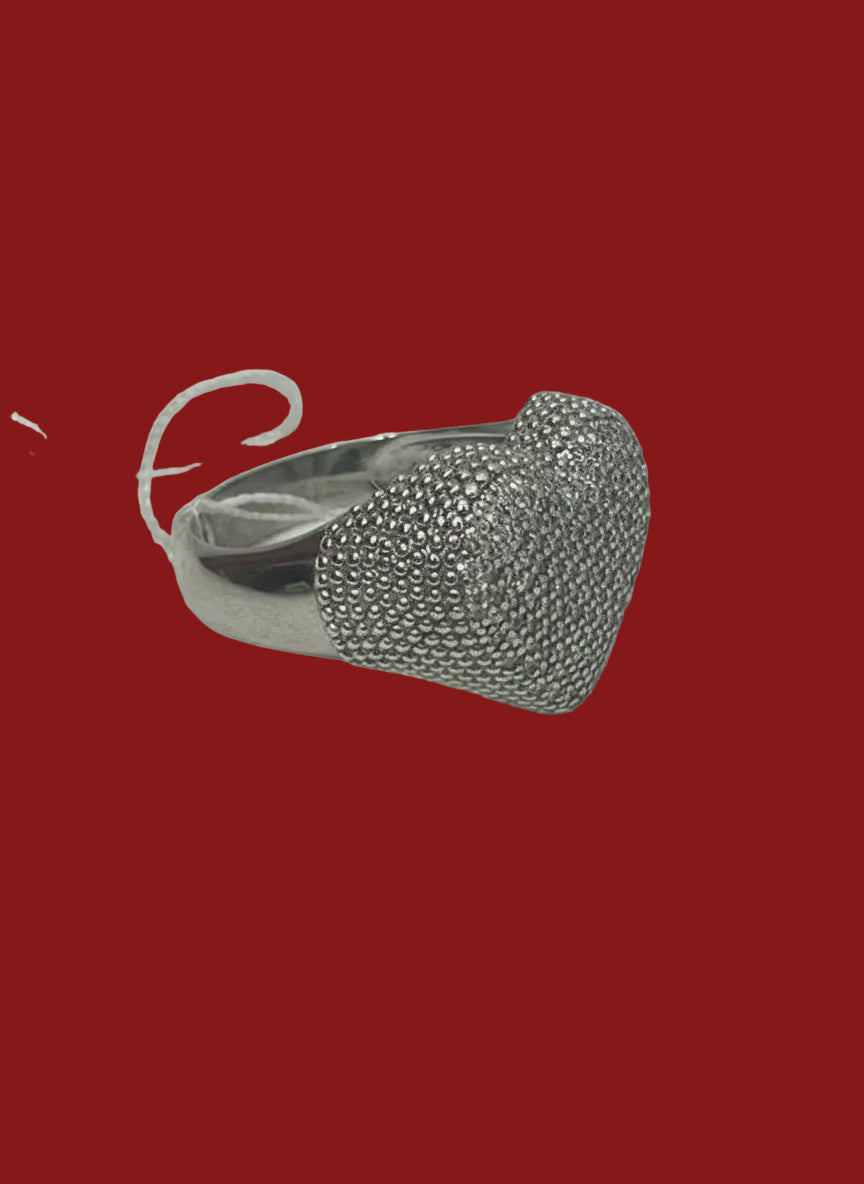 The Silver Puffy Heart