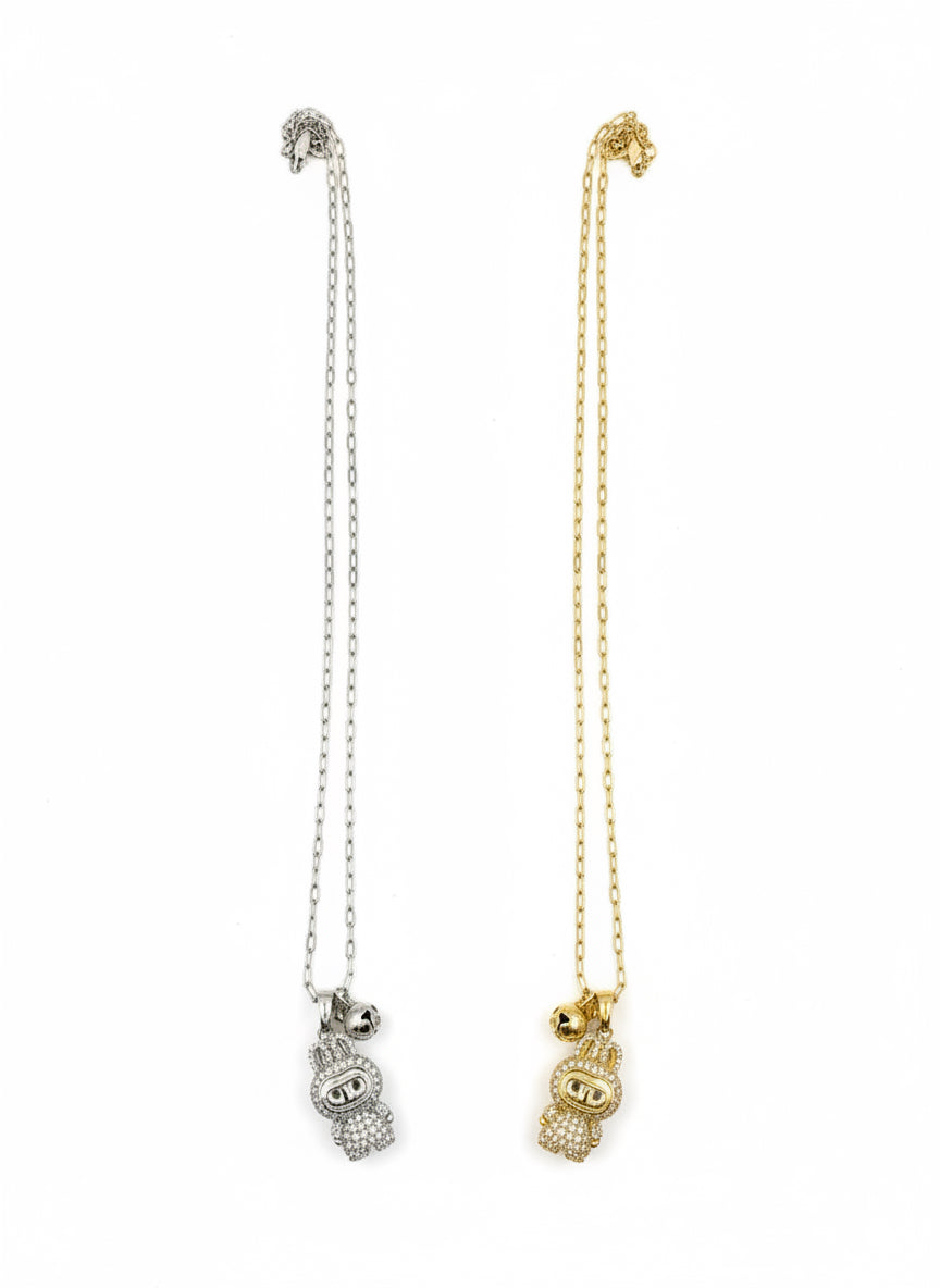 The Labubu Charm Necklace