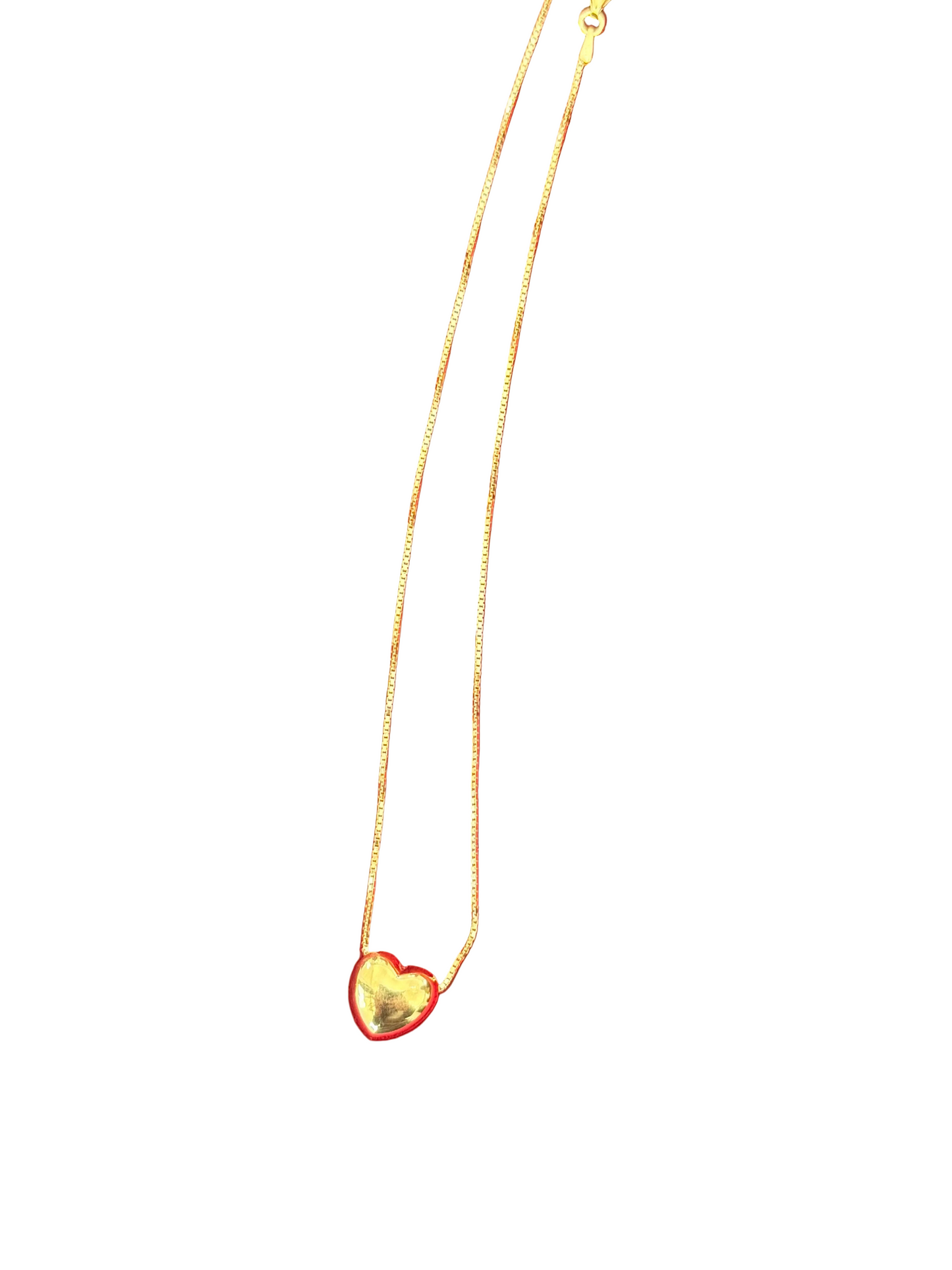 The Gold Heart Necklace