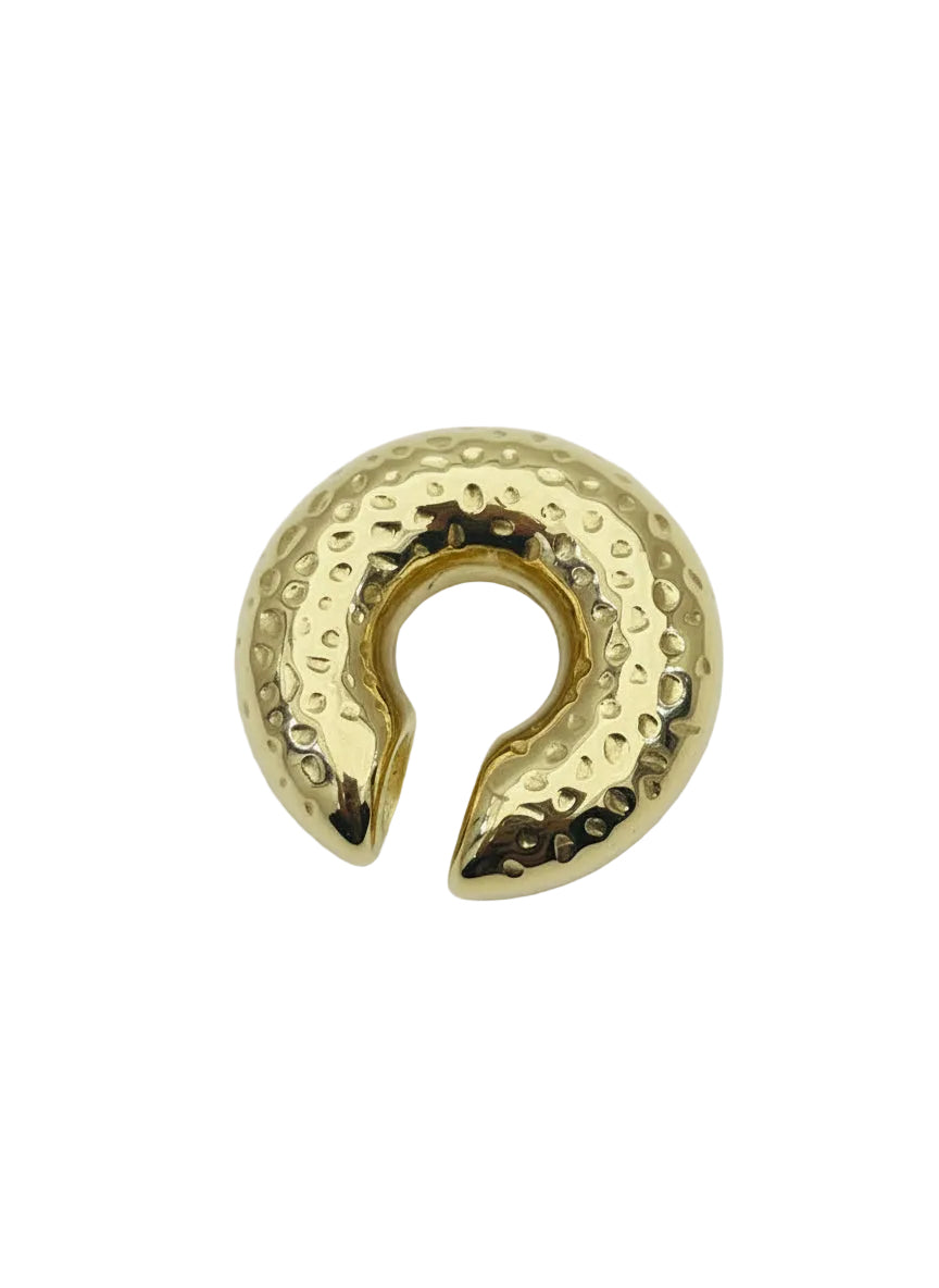 The Bold Gold Dome Earcuff