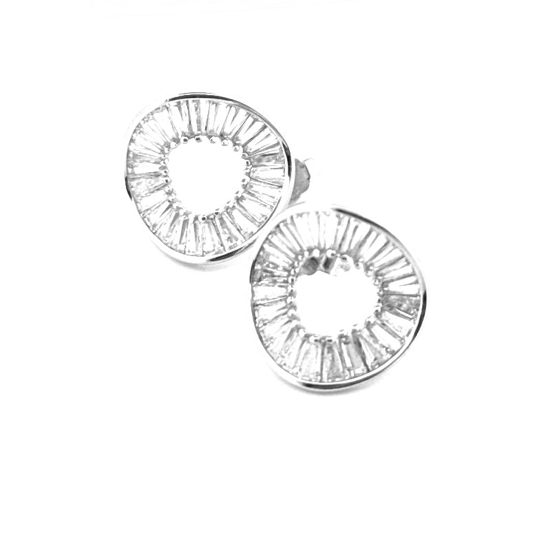 The Crystal Halo Earrings