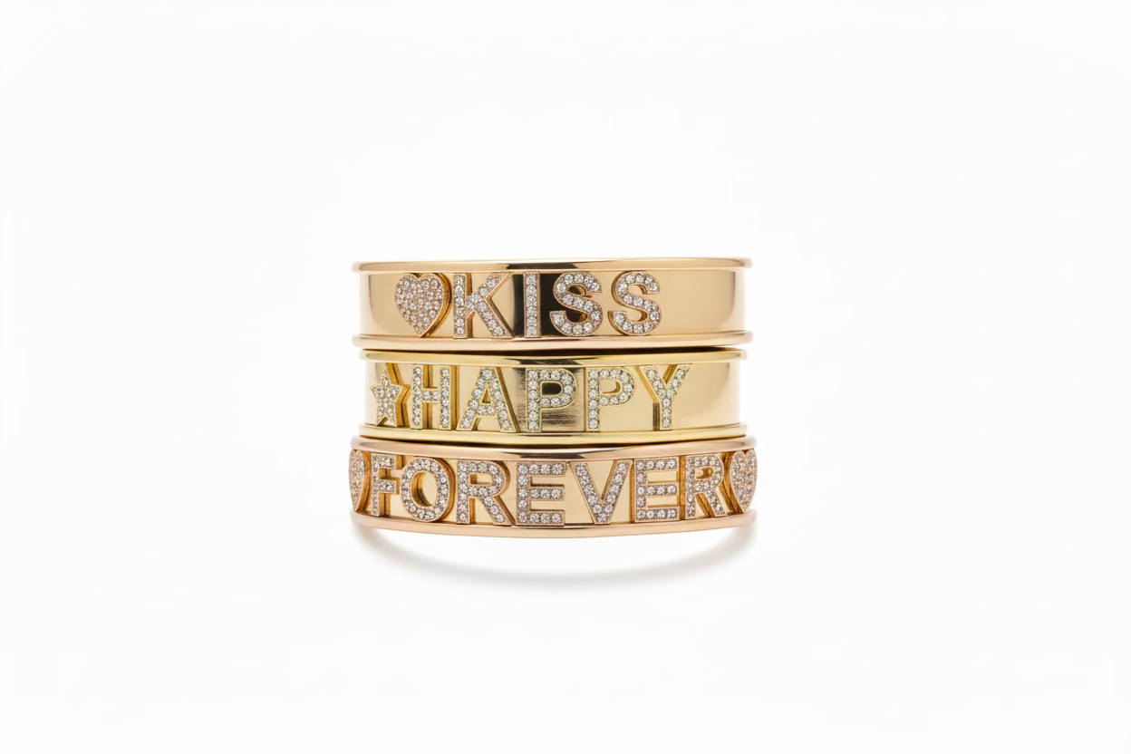 The Kiss Love Forever Bracelets