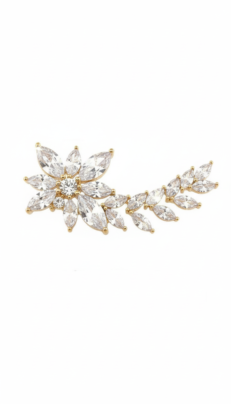 The Diamond Petal Earring