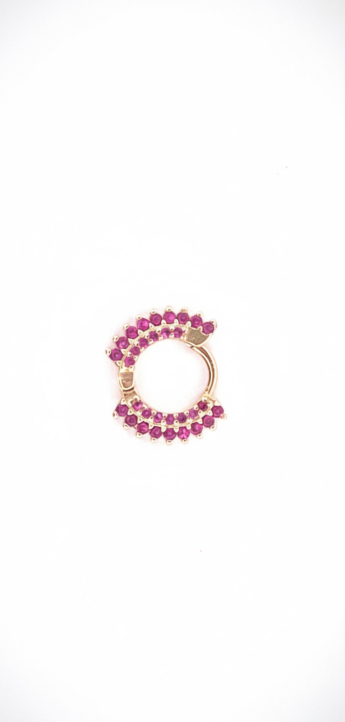 The Fuchsia Flame Piercing