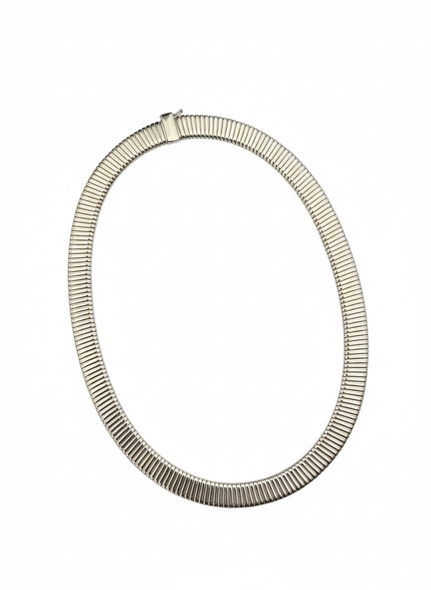 The Silver Tubogas Necklace