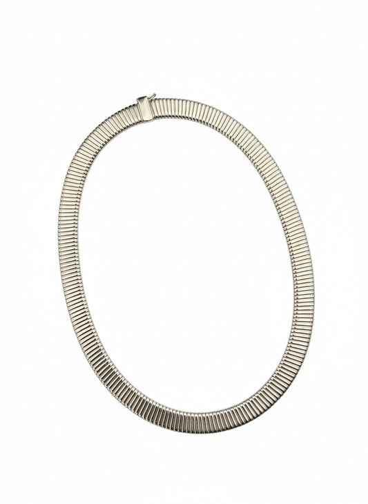 The Silver Tubogas Necklace