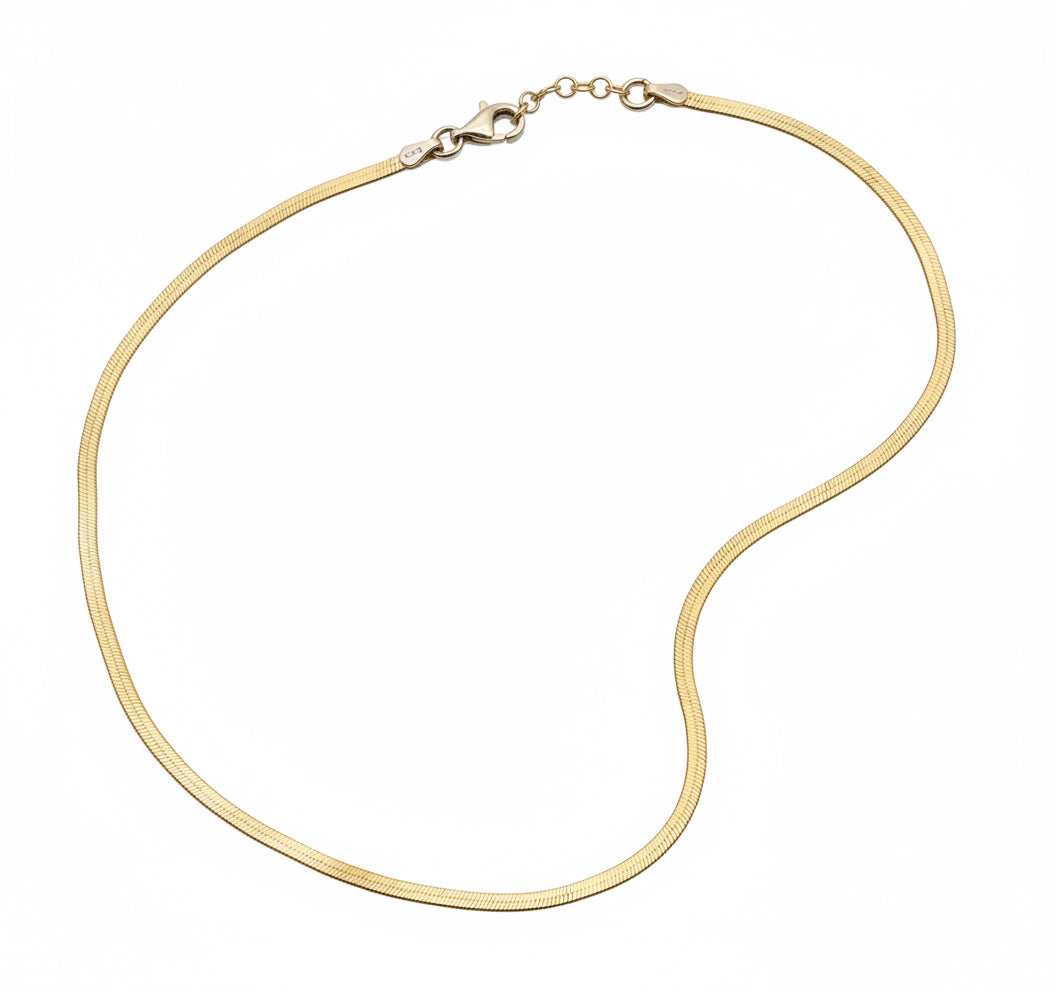 The Golden Flat Chain- Small