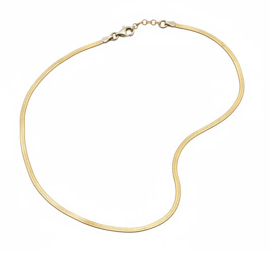 The Golden Flat Chain- Small