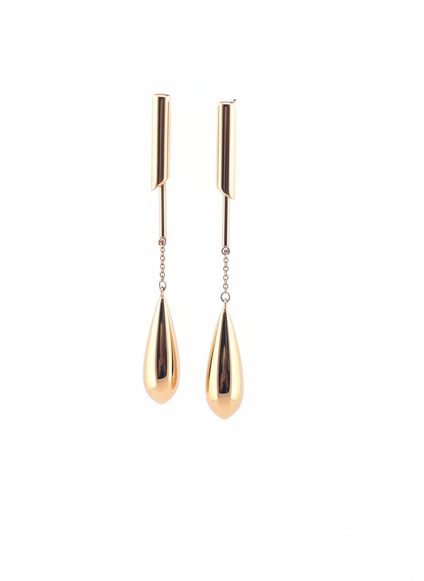The Golden Drops Earrings