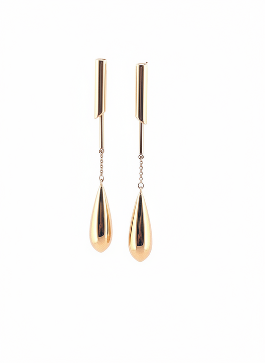 The Golden Drops Earrings