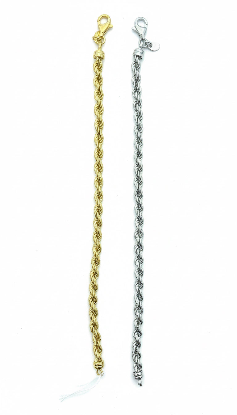 The Golden & Silver Weave Bracelet