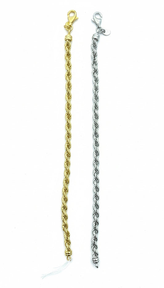 The Golden & Silver Weave Bracelet