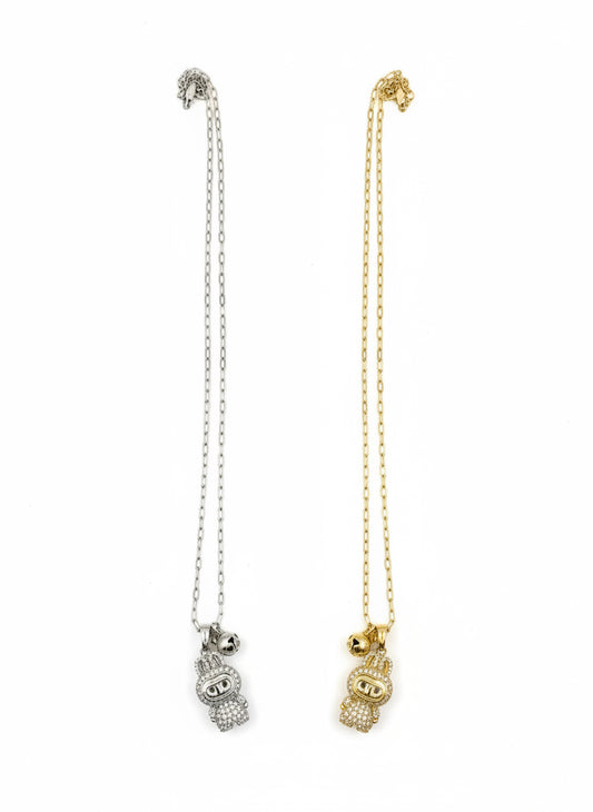 The Labubu Charm Necklace
