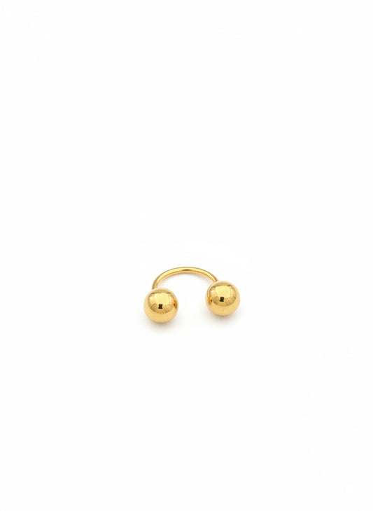The Golden Duo Cuff