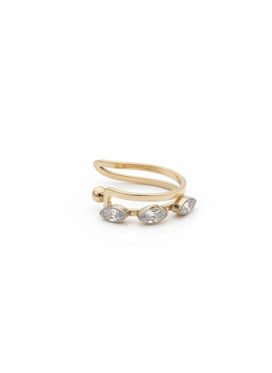 The Horizontal Trio Earcuff