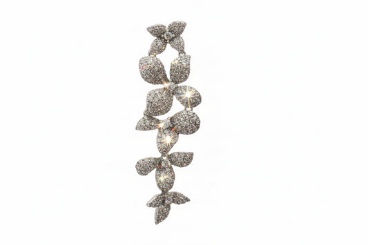 The Silver Blossom Earrings