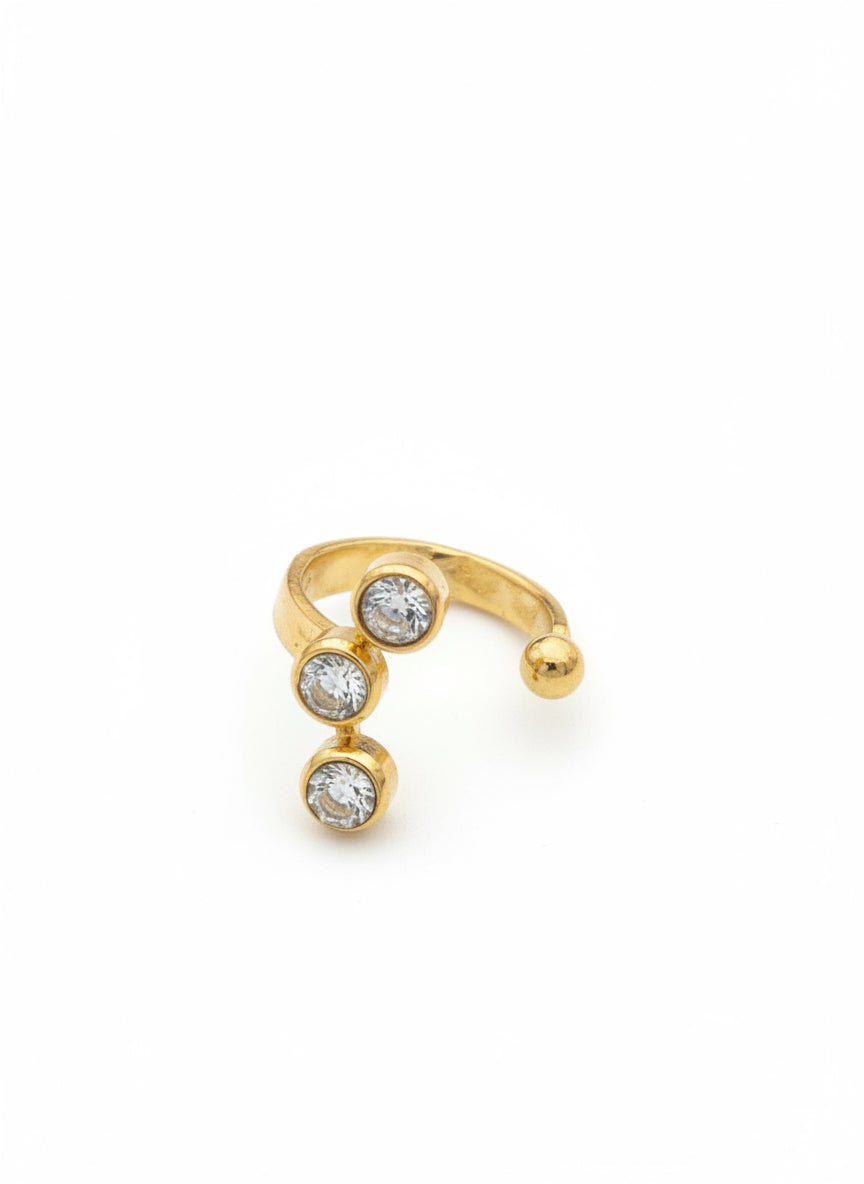 The Triple Glow Earcuff