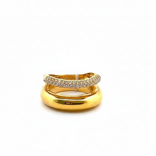 The Dual Line Ring