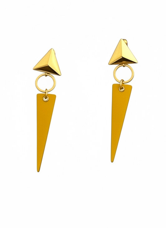 The Downward Triangles Earrings
