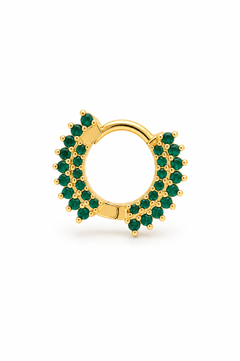 The Emerald Glow Piercing