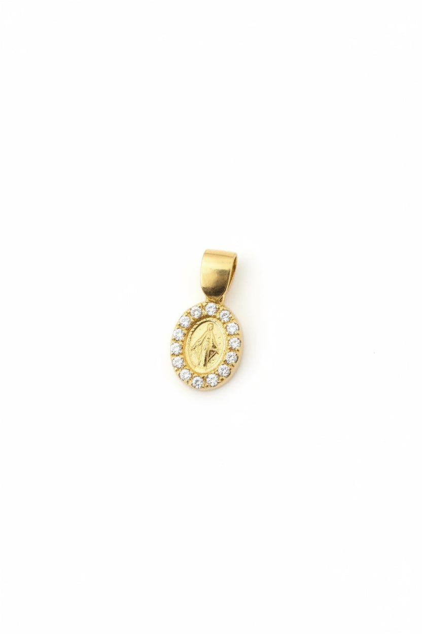 The Mini Madonna Charm
