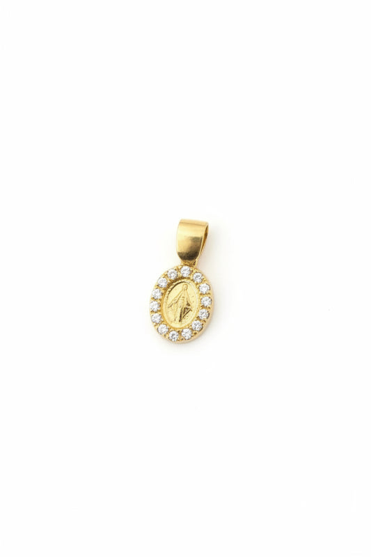The Mini Madonna Charm