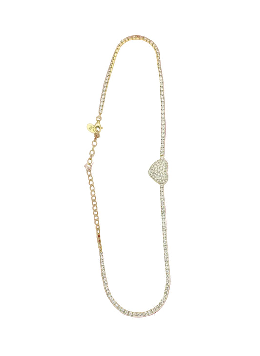 The Golden Heart Choker