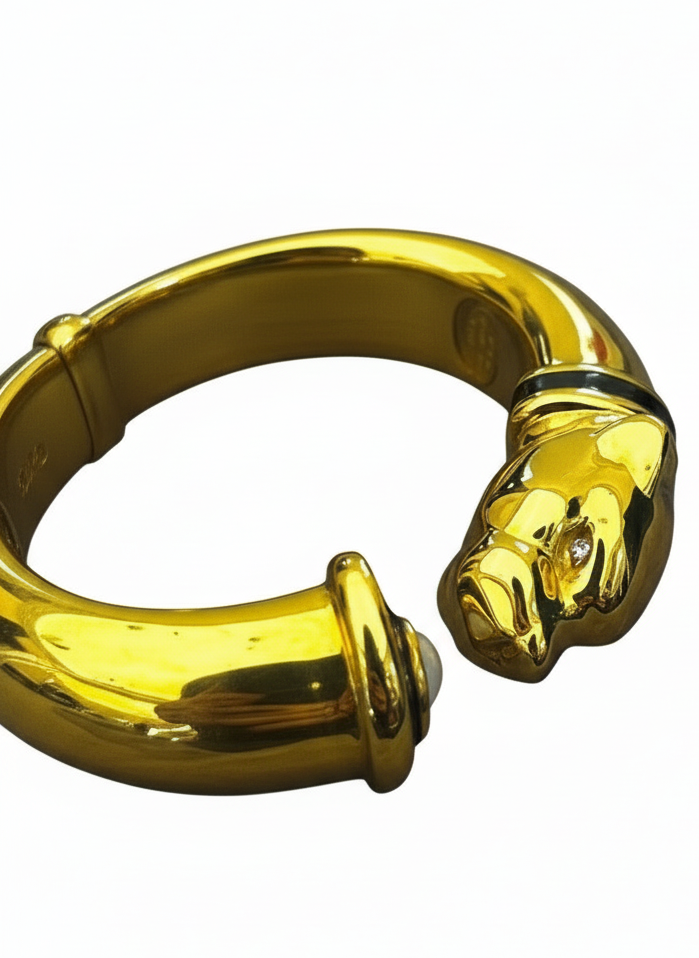 The Gold Panthere Bracelets