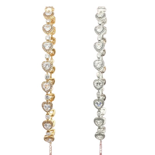 The Endless Hearts Bracelets