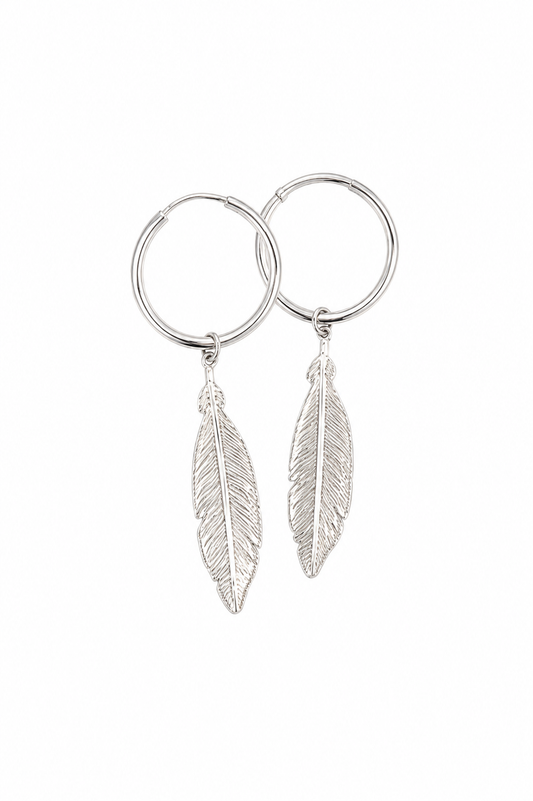 The Ethereal Plume Earrings