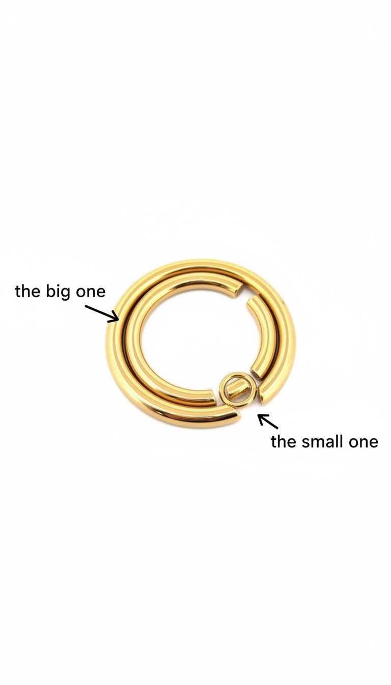 The Orbit Gold Earcuff