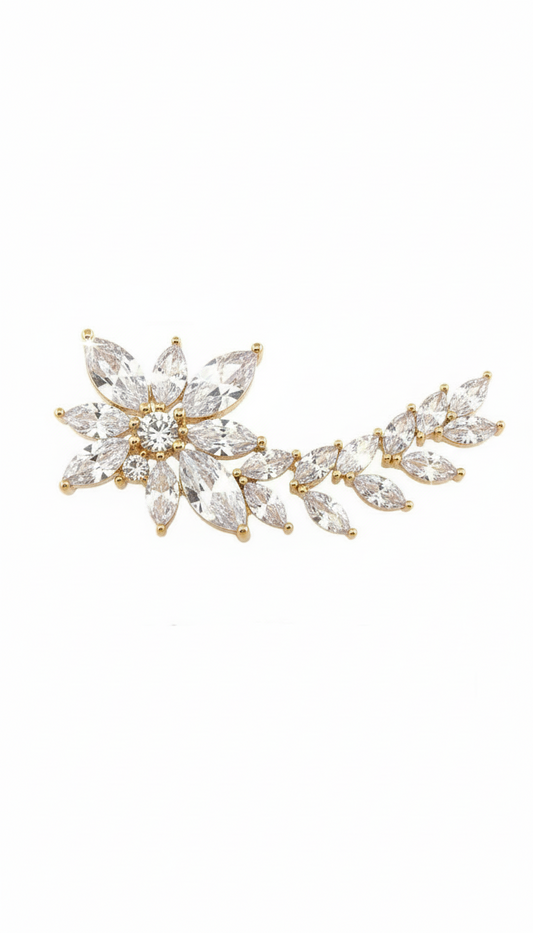 The Diamond Petal Earring